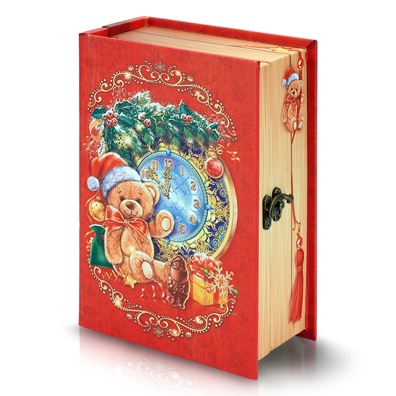 сладкий новогодний подарок Книга Косолапый Мишка